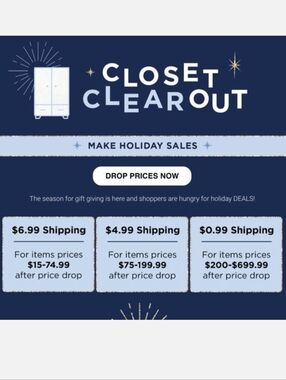 April 17 th 6.99 Shipping Or Less On Orders  of $15 or More!!